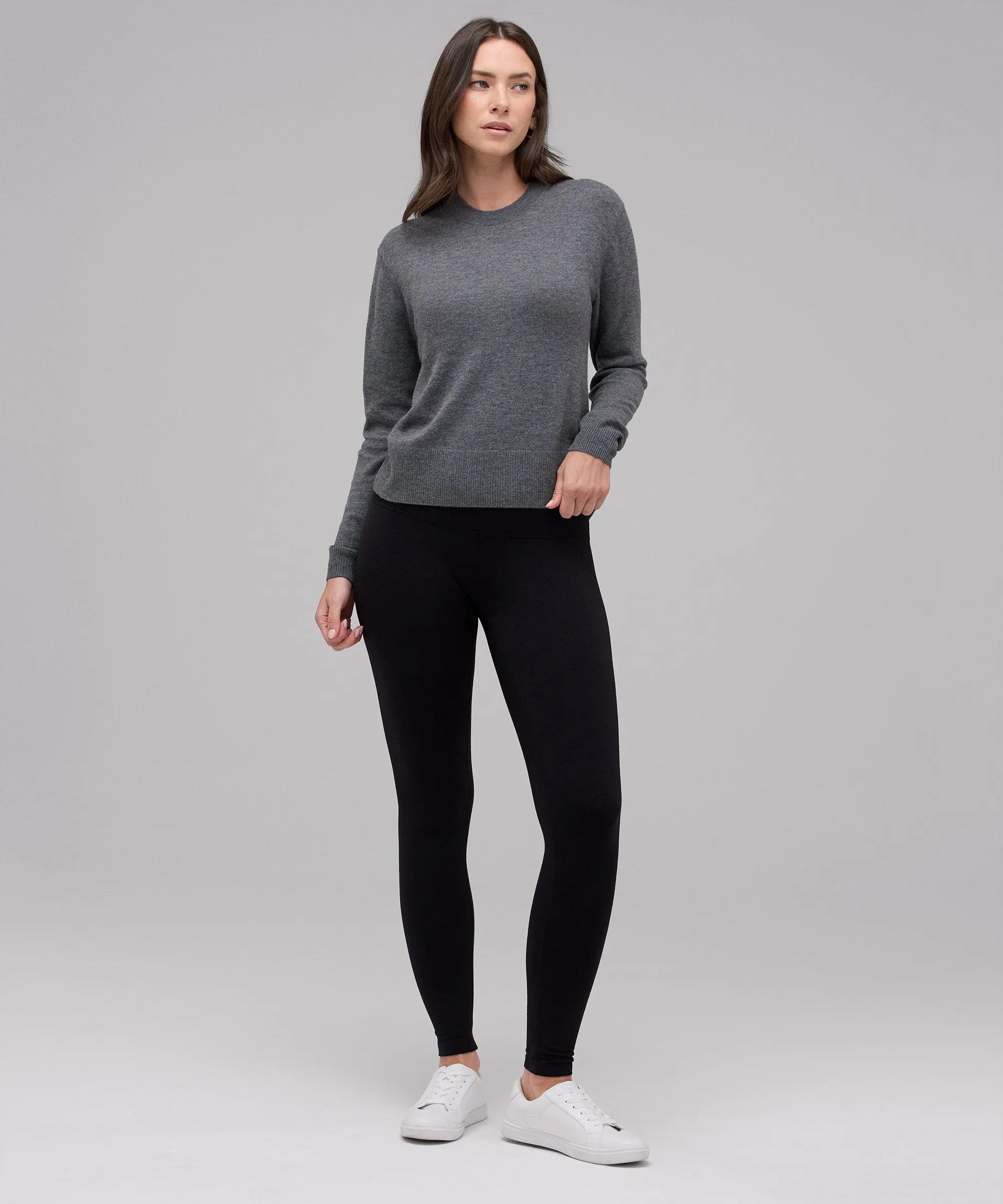 Women's Merino Cashmere Crew Sweater