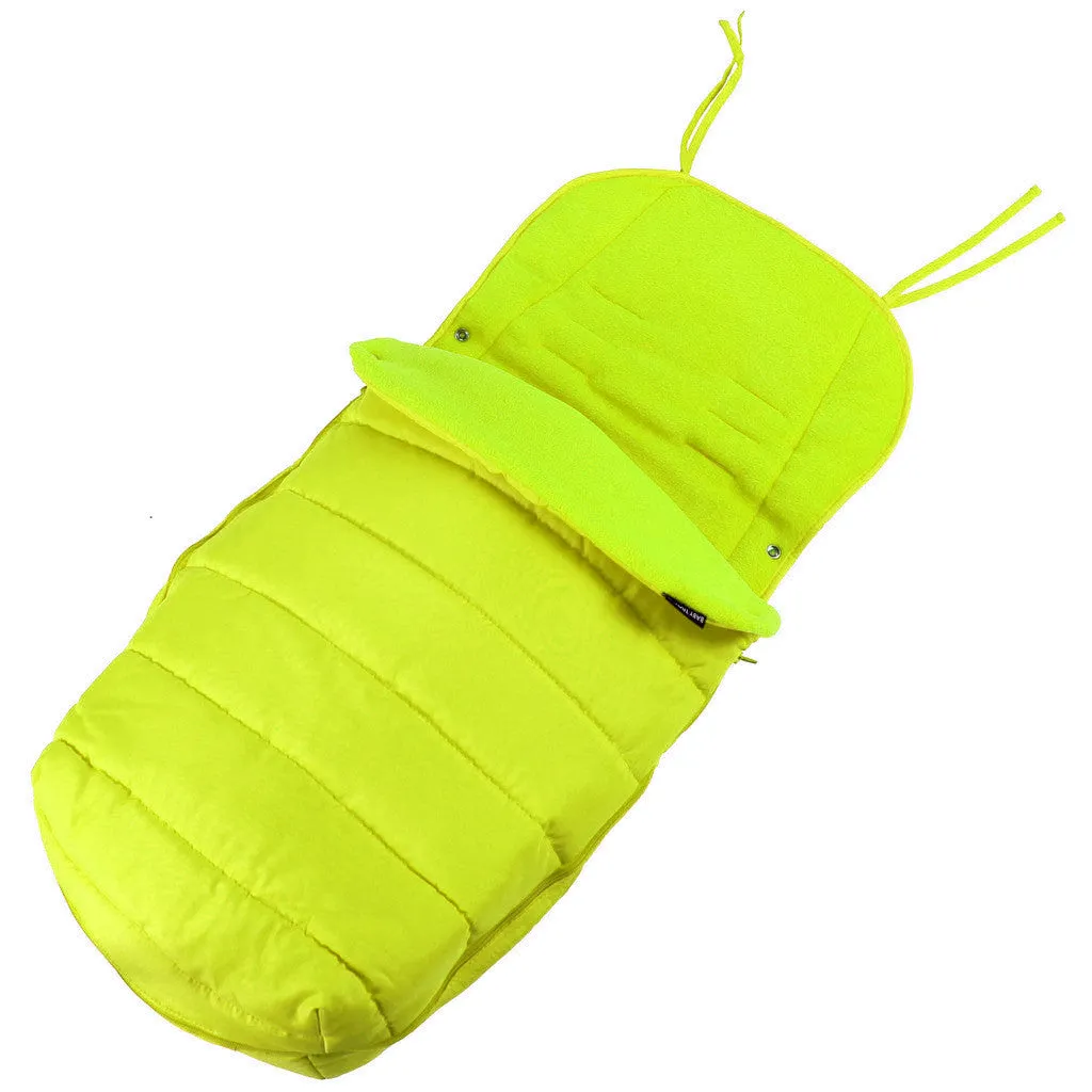 XXL Large Luxury Foot-muff And Liner For Mamas And Papas Armadillo -Lime (Green)