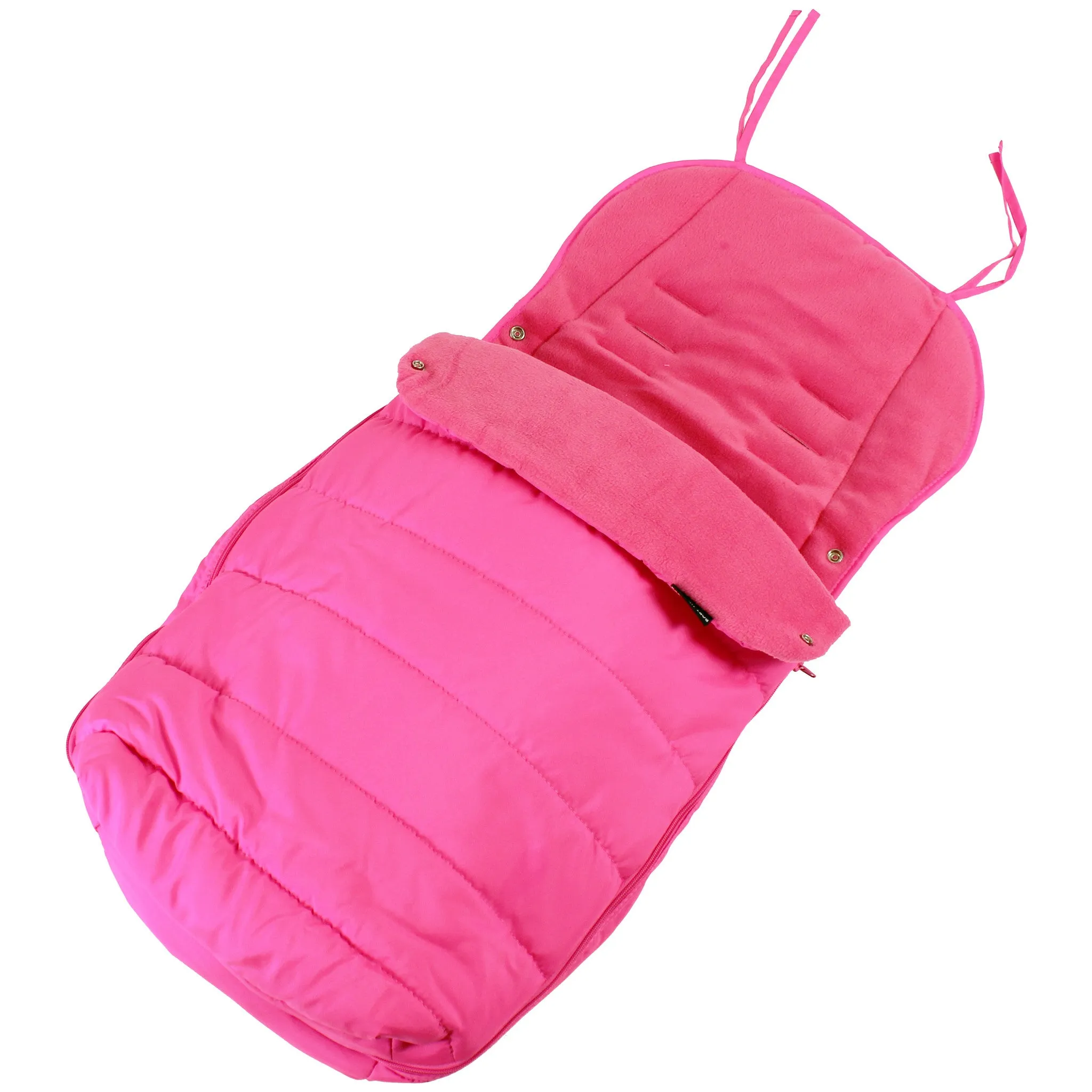 XXL Large Luxury Foot-muff And Liner For Mamas And Papas Armadillo - Raspberry (Pink)